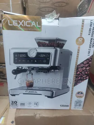 Lexical LEM-0674 Multi-Functional Espresso Maker