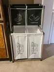 2-Tier Laundry Clothes Storage Organizer Basket - 3