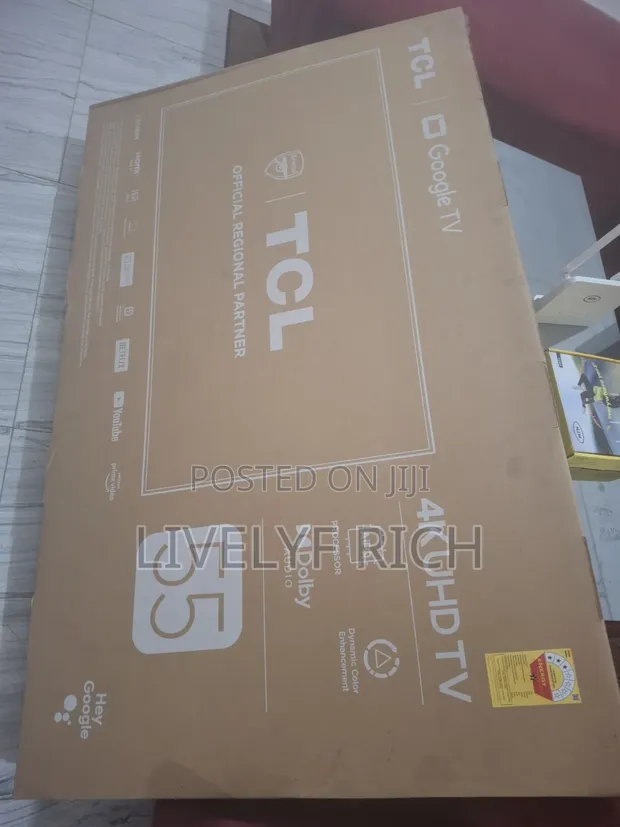 Super Clean TCL 55" UHD Smart Google TV (Model 55P635) - 1