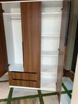 2-in-1 Wardrobe with Mirror - Brand New - 1
