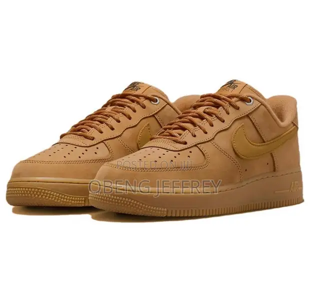 Original Nike Air Force 1 '07 Wheat Brown - 1