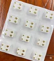 Bulk 12 x 10 Gold Earrings - 2