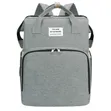 Baby Diaper Bag with Travel Cot - 1