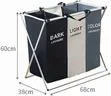 3-in-1 Foldable Laundry Clothes Organizer - 2