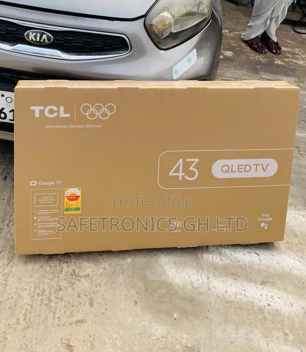 Brand New TCL 43 Inch QLED Smart Android TV - 1