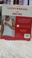 Lucky Brand 4-Pack Men's White Ribbed Cotton Underwear - Medium - 2