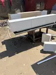 Wood-Mode TV Stand with LED - White - 1