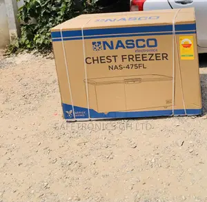Brand New Nasco 400L Black Chest Freezer (NAS475FL)