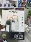 VK Power Slice 100,000mAh Power Bank with LED Light - 2