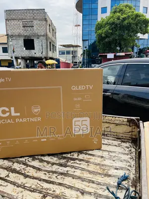 Super Adorable TCL 55” QLED Smart Google Android TV