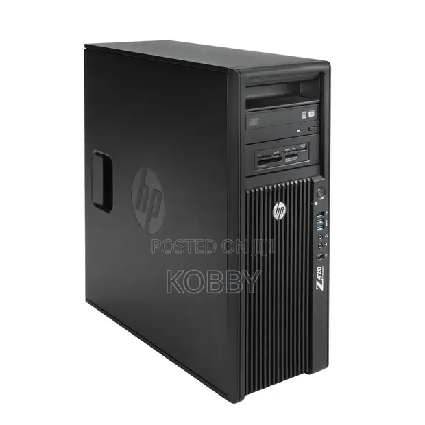 HP Z420 Workstation Desktop Computer - 1