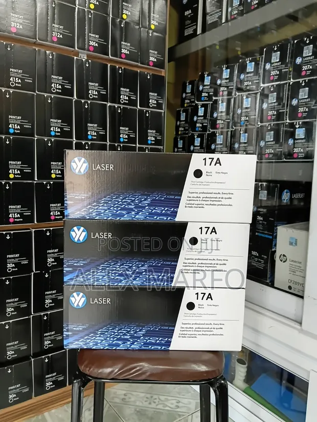 HP 17a Toner Cartridge - 1