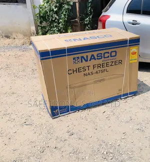 Brand New Nasco 400L 1-Door Freezer (Black)
