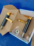 Black and Gold Single-Lever Basin Taps - 2