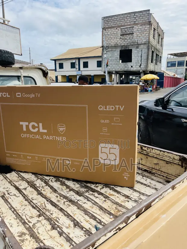 TCL 55” QLED Smart TV (Black) - 1