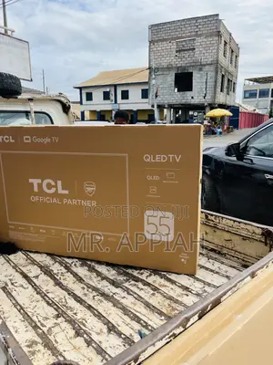TCL 55” QLED Smart TV (Black)
