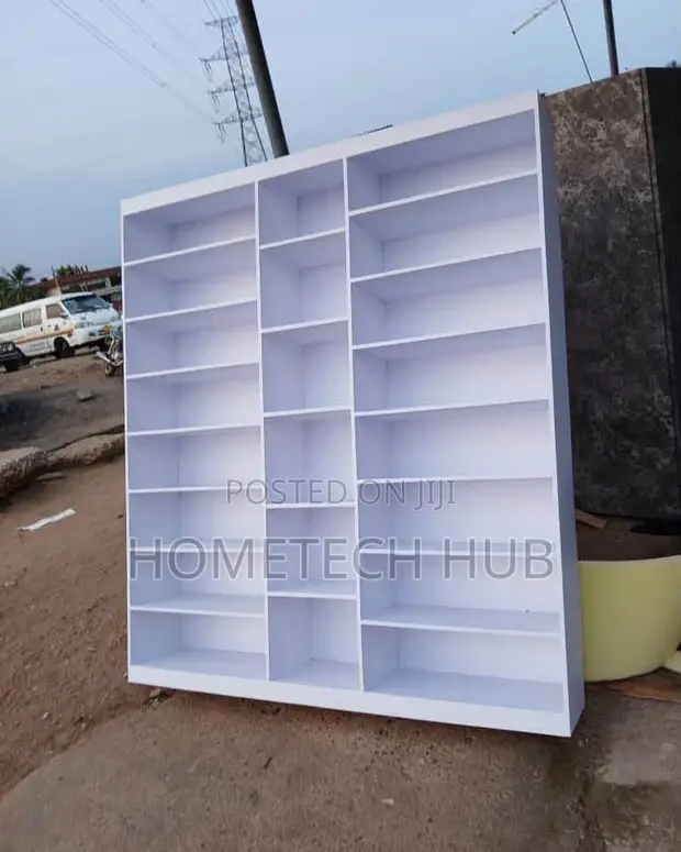 Spacious Wooden Shelves for Display - 1