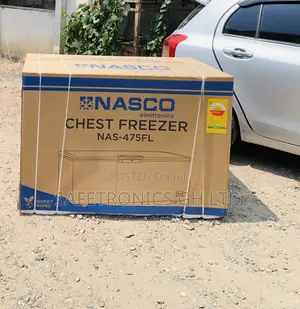 New Nasco 400L Grey 1-Door Freezer (NAS475FL)