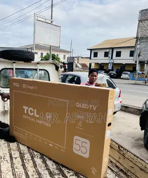 Adorable TCL 55” QLED Smart Android Google TV