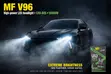 MF V96 Auto LED Headlight Bulbs (H4/9003) - 3