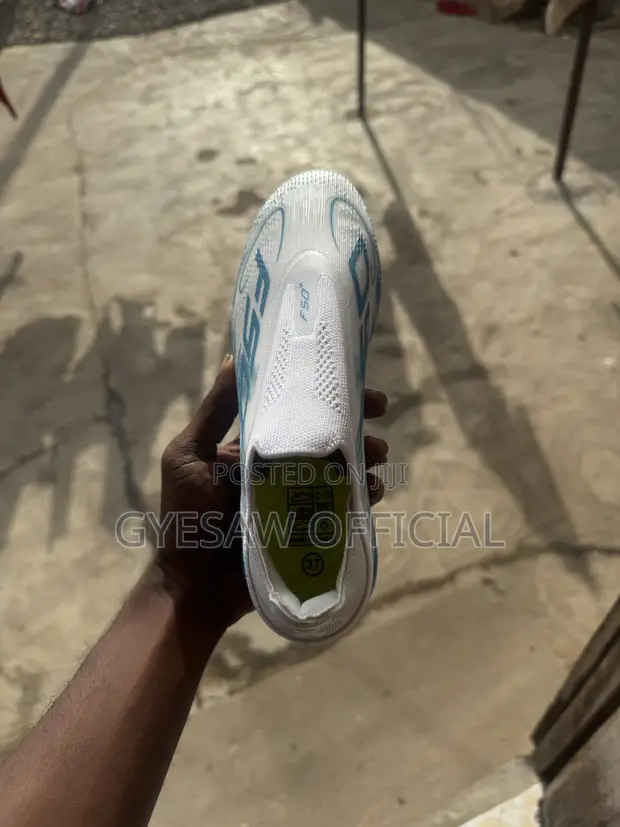 Brand New Adidas Laceless Football Boots / Cleats (EU 37) - 1