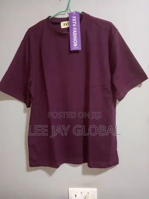 Thick Cotton Plain T-Shirts - UK Brand