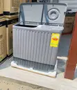 Classic Grey Nasco 11kg Top Load Twin Tub Washing Machine - 2