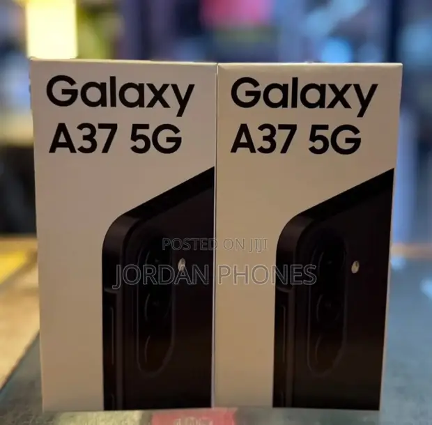 New Samsung Galaxy A37 256GB Black - 1