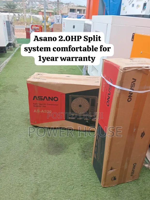 Asano 2.0HP Split AC - Brand New - 1