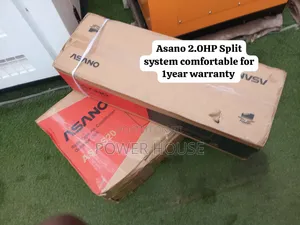 Asano 2.0HP Air Conditioner - Strong Cooling, Modern Design