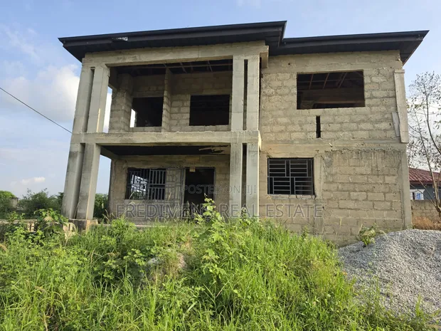 5 Bedroom Uncompleted House for Sale in Aboaso, Kwabre - 1