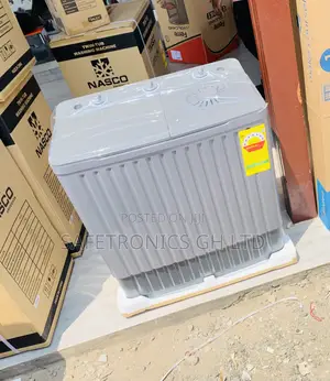 Brand New Grey Nasco 11kg Top Load Semi-Automatic Washer