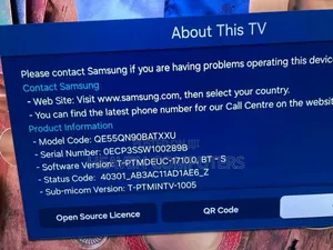 Samsung 55-inch QLED TV