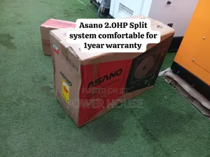 Asano 2.0HP Split AC - Brand New, 1-Year Warranty