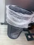 Mesh Trash Can - Black Wire Wastebasket 9L / 12L - 1