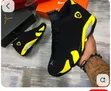 Air Jordan 14 Thunder Yellow - Unisex Sneakers - 3