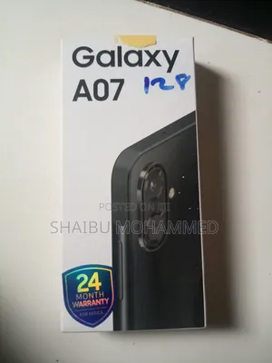 New Samsung Galaxy A07 5G 128GB Black