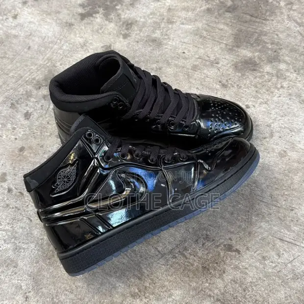 Air Jordan 1 Anodized "Black" Sneakers - 1
