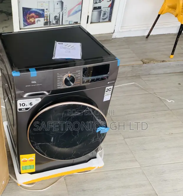 TCL 10.5Kg Front Load Fully Automatic Washing Machine - 1
