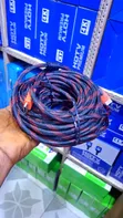 Red Breaded HDMI Cable 20m - 2