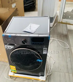 TCL 10.5Kg/6kg Front Load Washing Machine - Silver