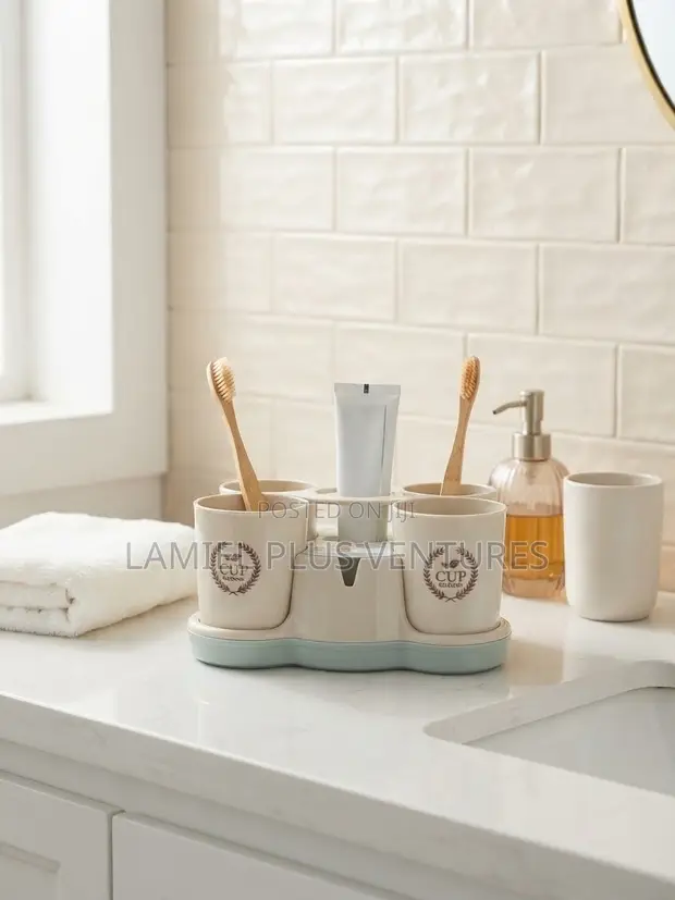 Toothbrush and Paste Holder - 1