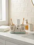 Toothbrush and Paste Holder - 1