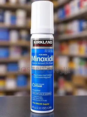 Exclusive Kirkland Minoxidil 5% Foam for Beard and Hair