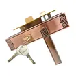 Durable Brass Door Lock - Gold - 5