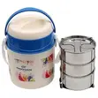 Insulated Lunch Bowl/Box with 3 Grids - 1