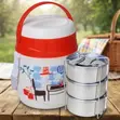 Insulated Lunch Bowl/Box with 3 Grids - 2