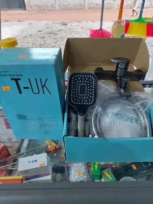 T-UK F-2 Grey Luxury Shower Mixer Set