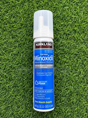 Kirkland Signature Minoxidil 5% Foam for Beard and Hair Regrowth