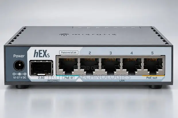 MikroTik Hex S (2025) Router - 5 Gigabit Ethernet - 1